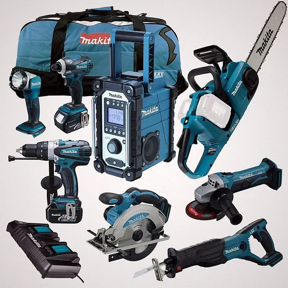 makita duc353pt2 kettensäge 36 v lxt