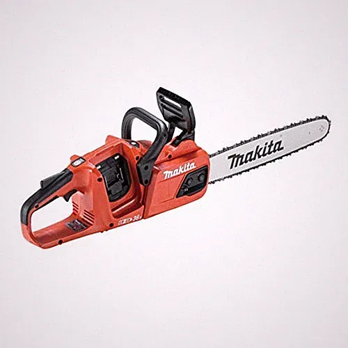 Makita MUC405DZFR 36V Akku-Kettensäge 400 mm Führungsschiene rotes Gehäuse nur