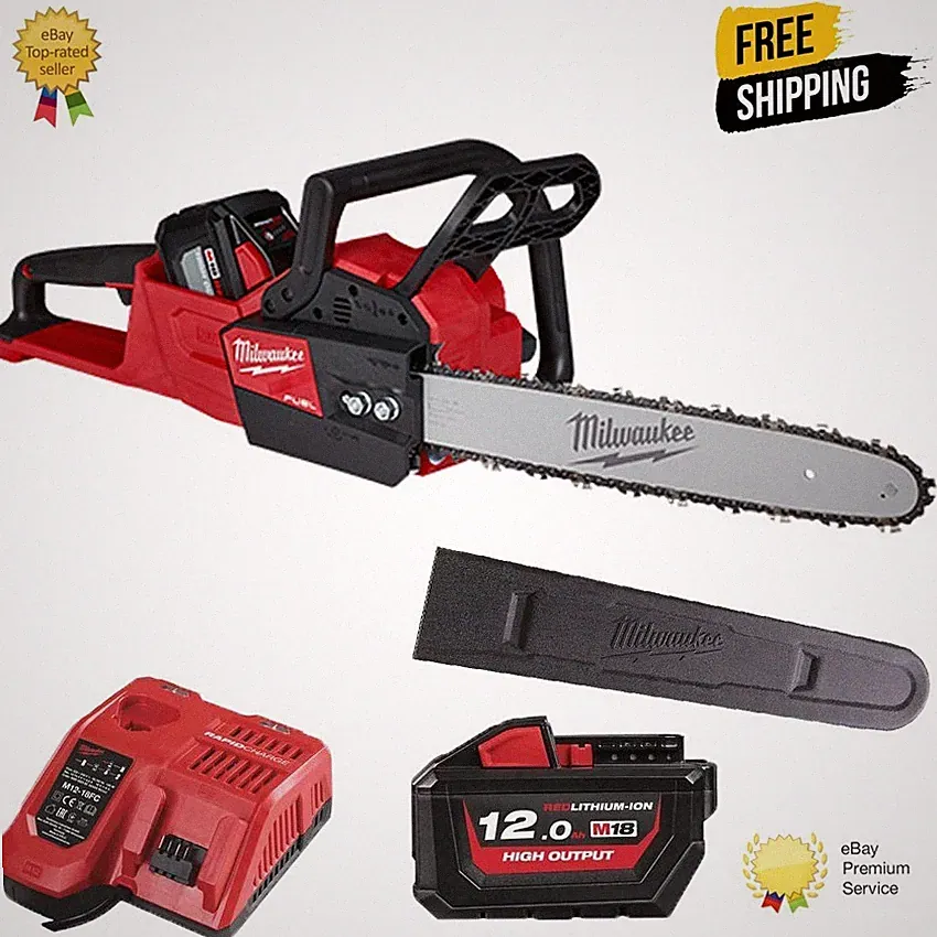 Milwaukee Akku Kettensäge inkl. Akku & Ladegerät M18FCHS-121B 4933464224