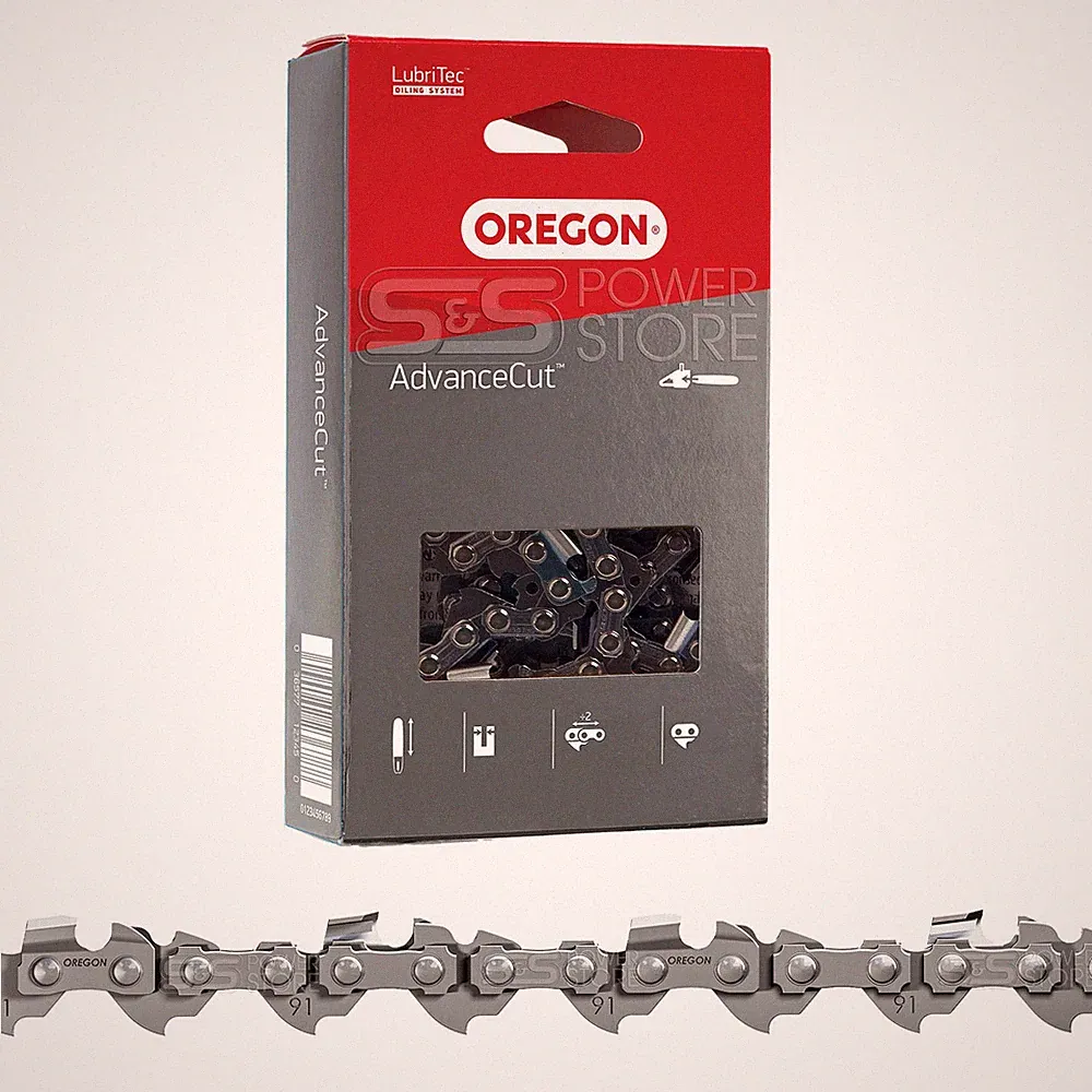 Oregon AdvanceCut Sägekette passend Makita DUC256 Kette Akku Kettensäge 25cm