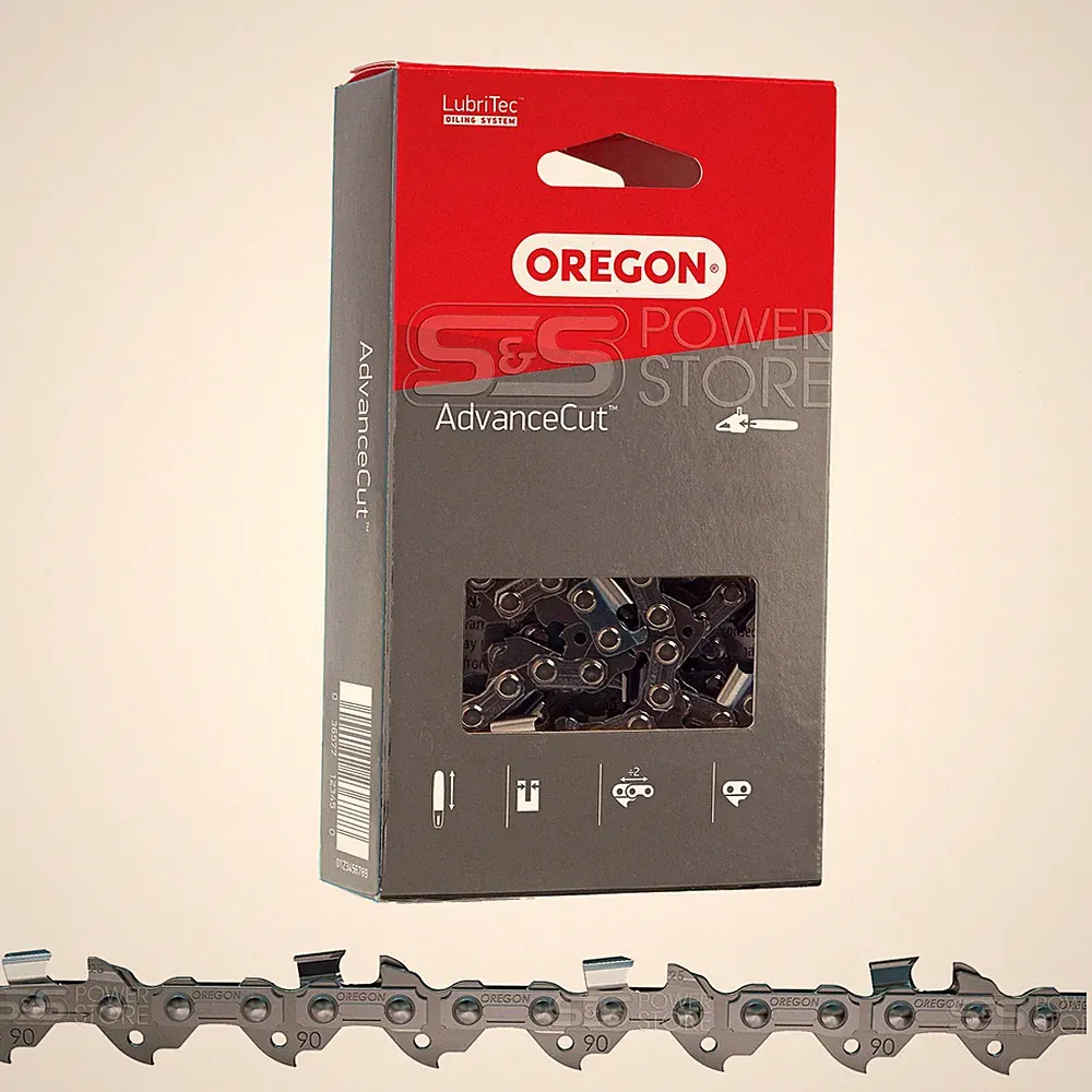 Oregon Sägekette passend für OBI LUX-TOOLS A-KS-20/25 Akku Kettensäge Kette 35cm