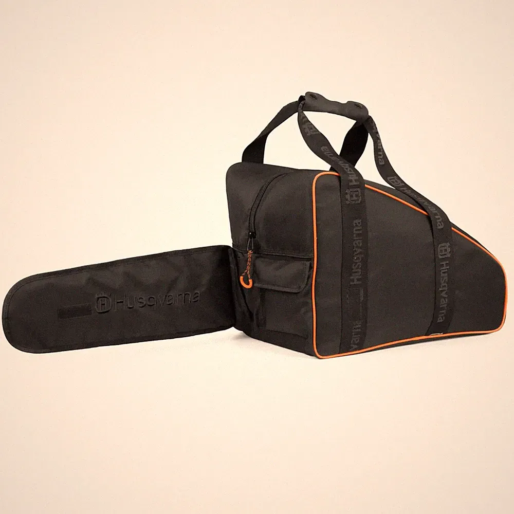 ORIGINAL HUSQVARNA SCHWARZE MOTORSÄGENTASCHE 597418301 - KOSTENLOSE LIEFERUNG