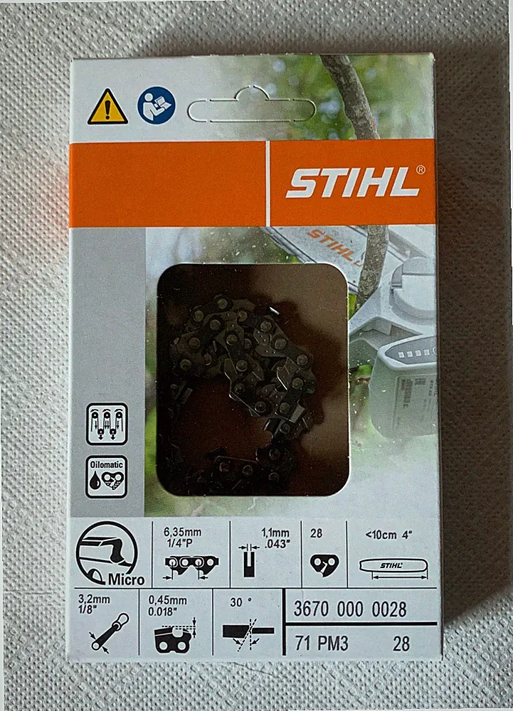 Original STIHL Kette Sägekette für GTA 26 Akku Gestrüppschneider Gehölzschneider