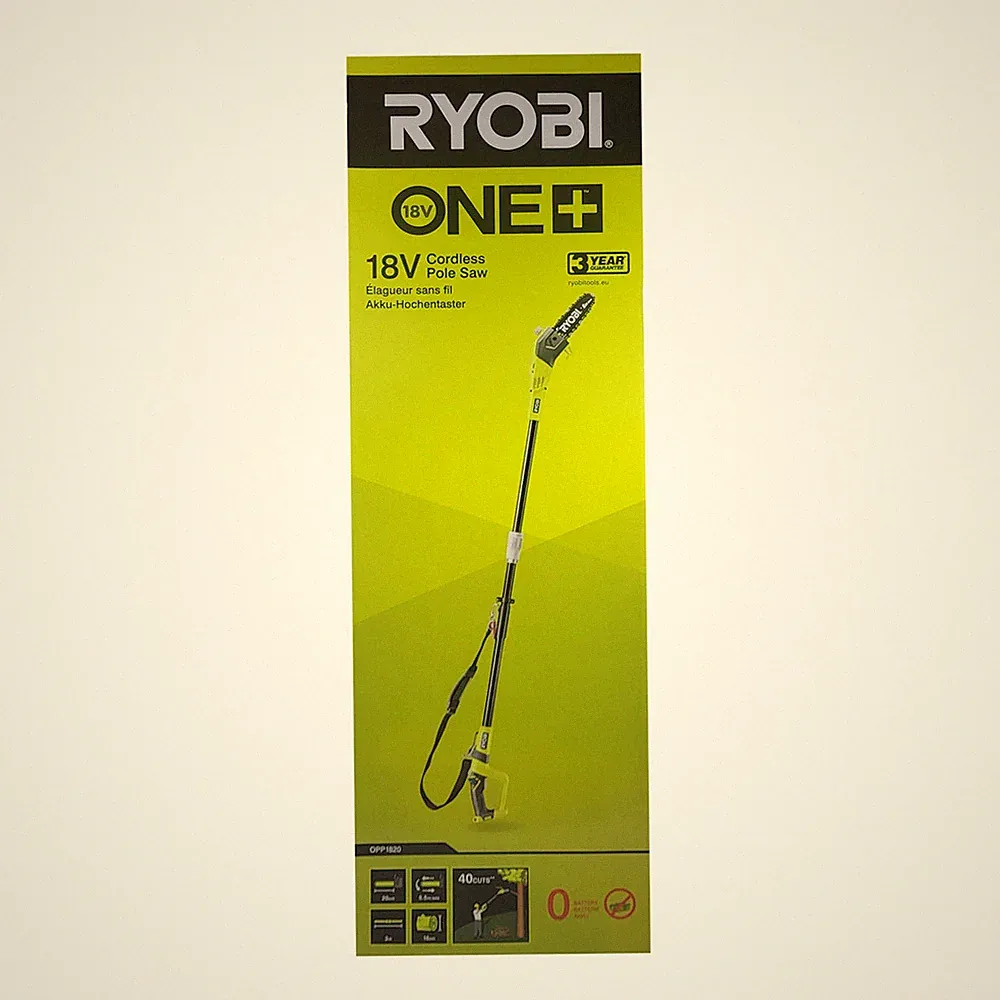 OUTLET Ryobi OPP1820 Akku Astsäge 18 V ONE+ mit Teleskopstiel 20 cm (Ohne Akku)