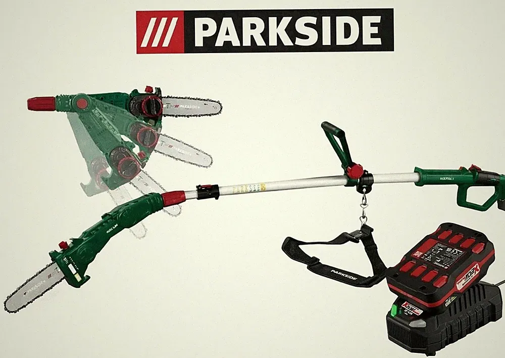 PARKSIDE 20 V AKKU-HOCHENTASTER Astsäge PAHE 20-LI E5 mit Akku und Ladegerät Neu