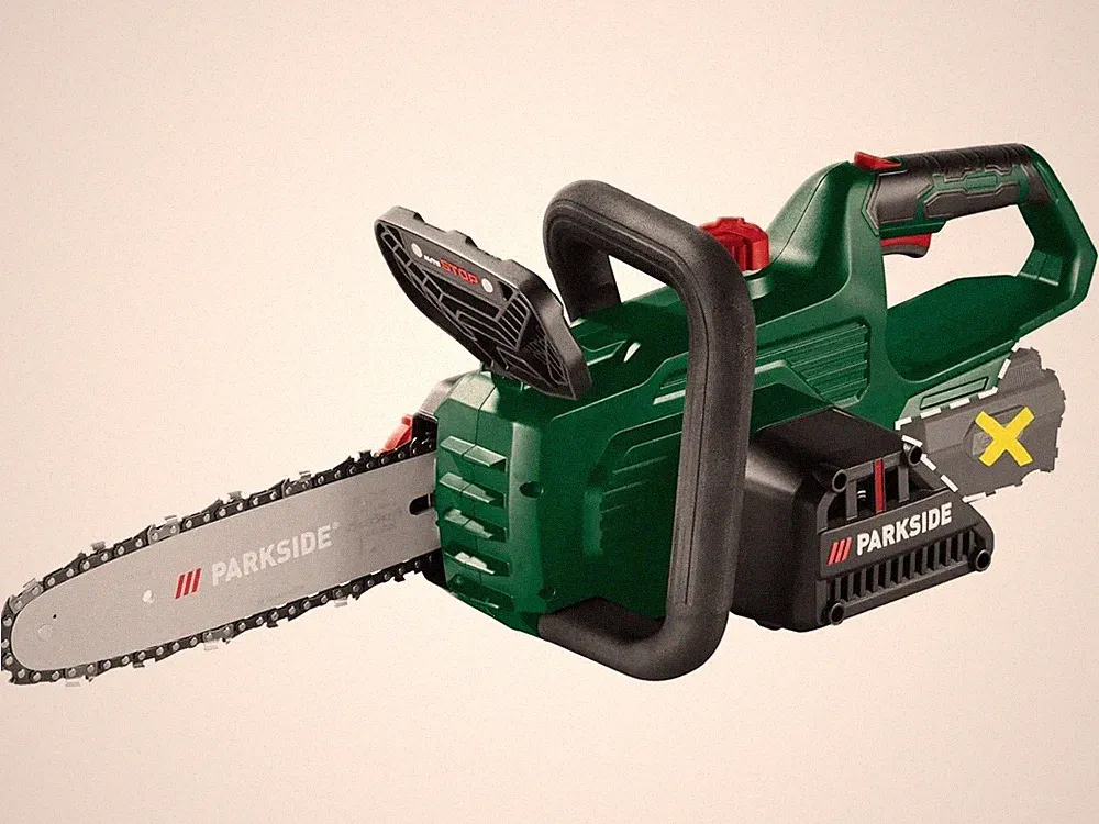 PARKSIDE® 20 V Akku-Kettensäge PAKS 20-Li F5 ohen Akku und Ladegerät - NEU