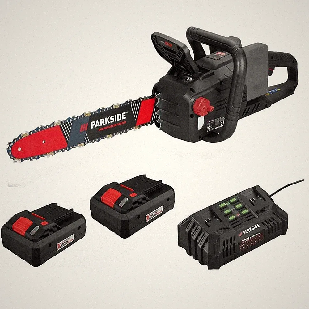 PARKSIDE PERFORMANCE 40V Kettensäge PPKSA 40 Li C3 Smart Akku 4.0 Ah + Ladegerät