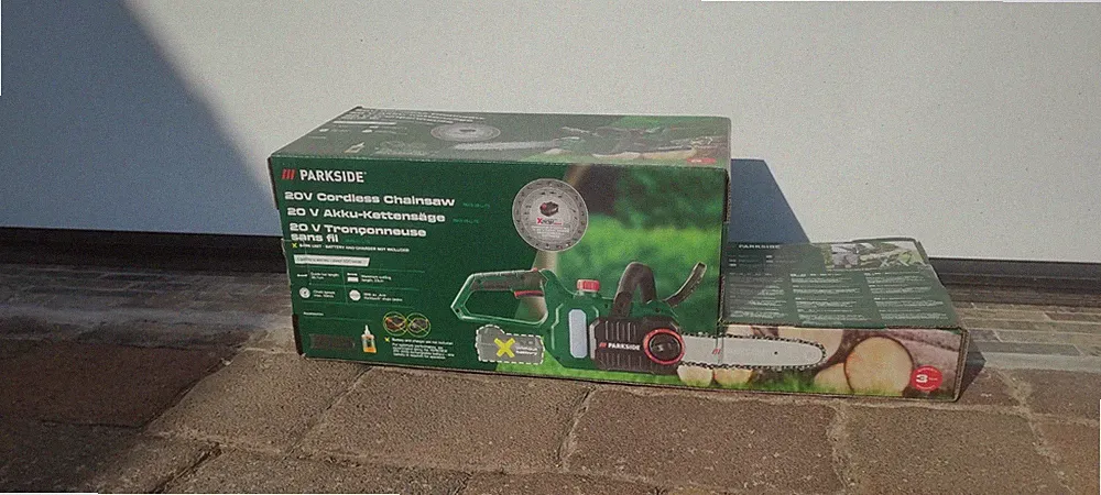 Parkside X 20V Team Akku-Kettensäge 20V PARK 20-Li F3 23cm ohne Akku