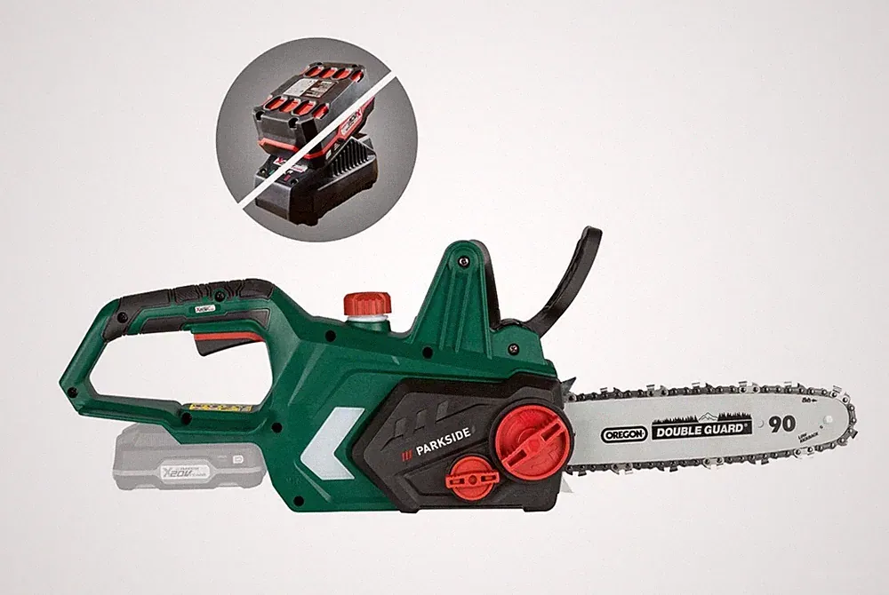 PARKSIDE X20V Akku-Kettensäge Säge 20 Volt ohne Akku und Ladegerät / SOLO-Gerät