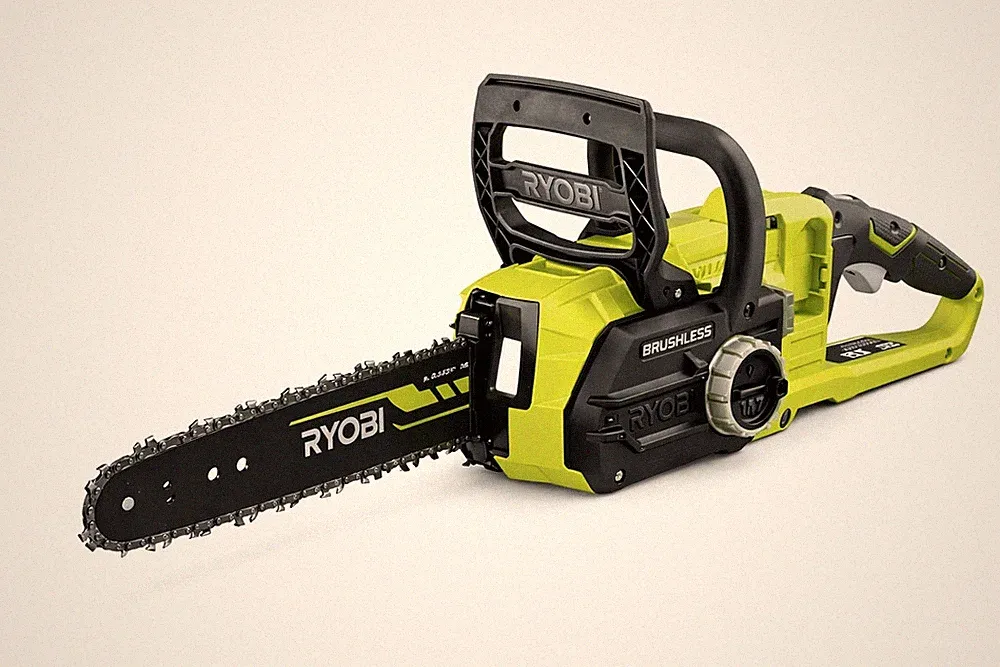 Ryobi Akku-Kettensäge 18V 30cm Schwertlänge schnelles Schneiden ohne Akku