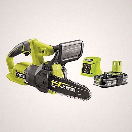 RYOBI – Kompakte elektrische Kettensäge 18 V ONE+ 20 cm – Werkzeug zum
