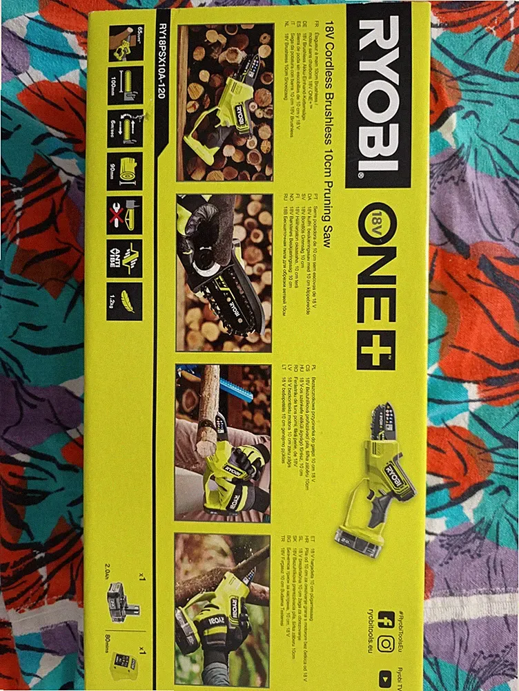 ryobi mini kettensäge akku