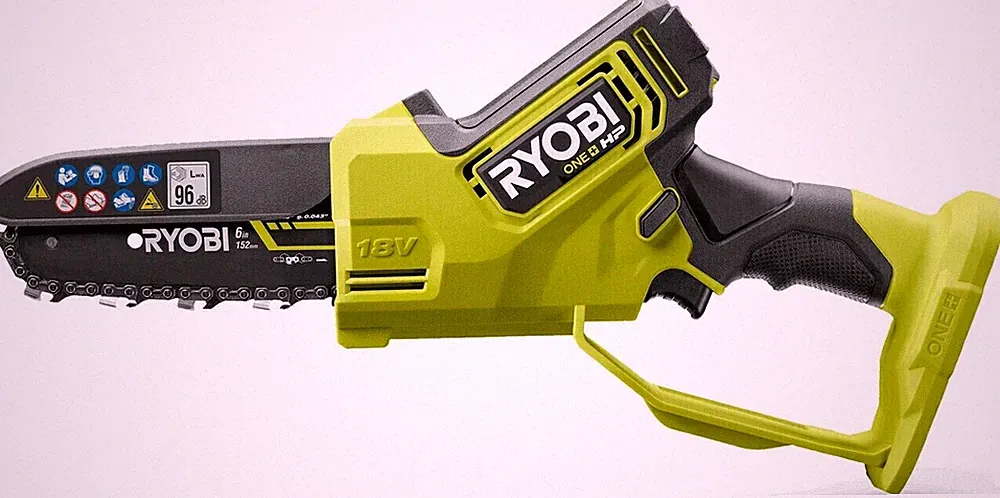 Ryobi ONE+ HP 18V Akku-Kettensäge 15 cm werkzeuglos ohne Akku