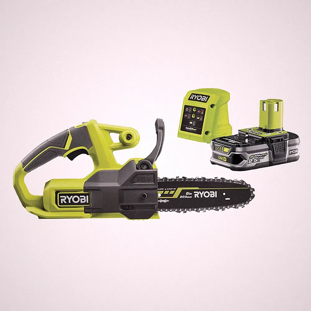 Ryobi ONE+ RY18CS20A-125 Akku-Kettensäge (inkl. Akku und Ladegerät) (5133005415)