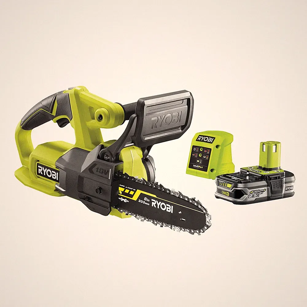 Ryobi RY18CS20A-0 Elektrosäge Akku 18V ONE+ 20 cm 4,6 m/s Kit 2,5 Ah