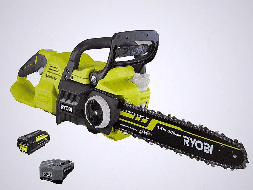RYOBI RY36CSX35A-150 36V Akku-Kettensäge mit Akku & Ladegerät | Motorsäge