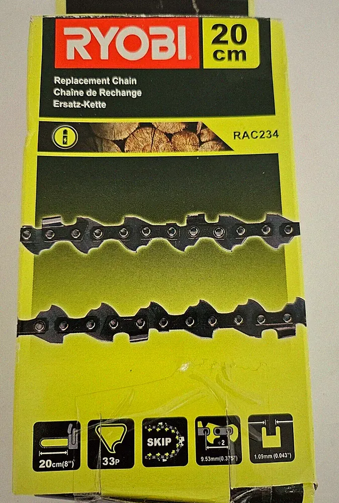 Ryobi Sägekette 20 cm RAC234 für Ryobi Hochentaster RPP1820Li und OPP1820