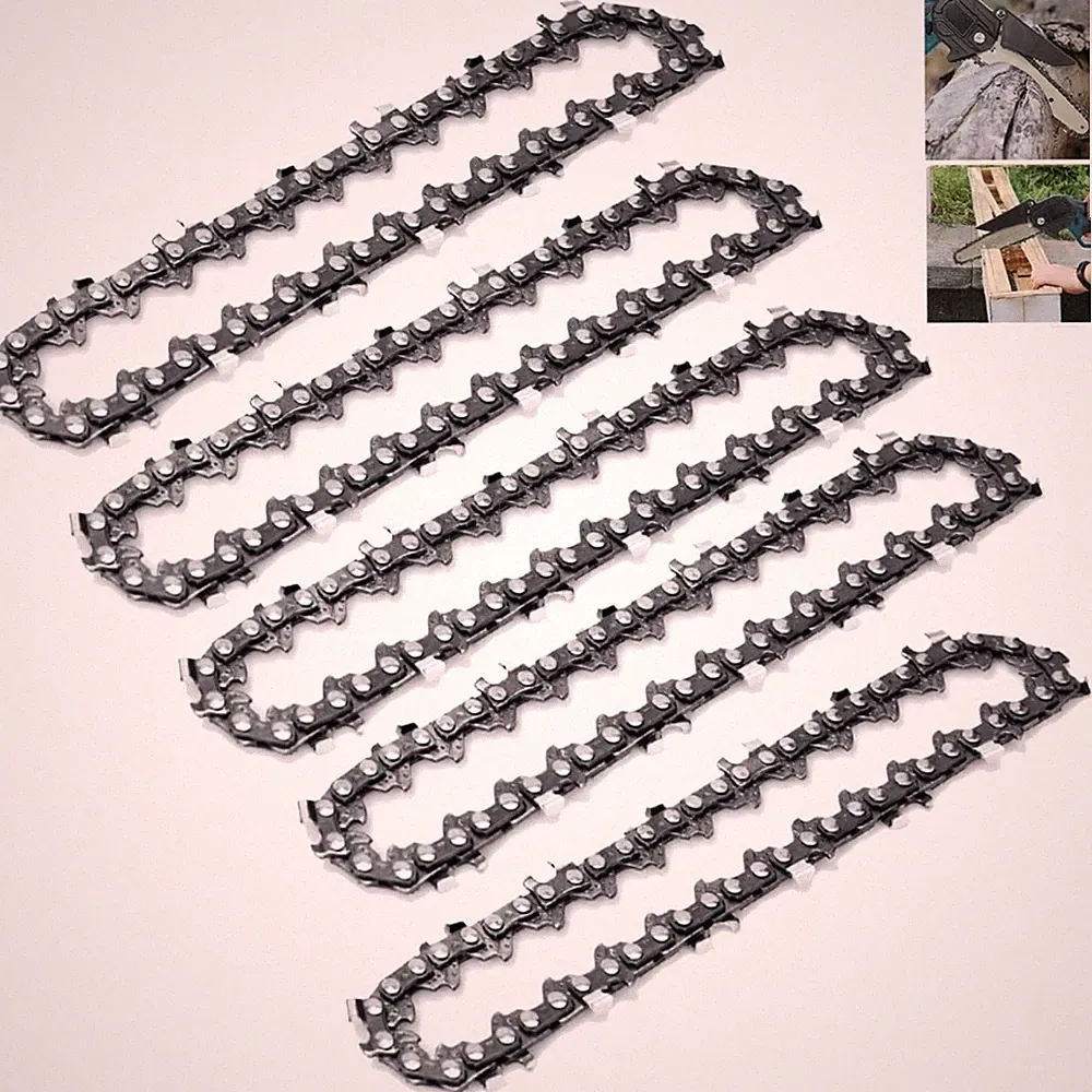 Sägekette Mini 4 Zoll 28 TG 1/4 Ersatzkette für Akku Kettensäge Schneide