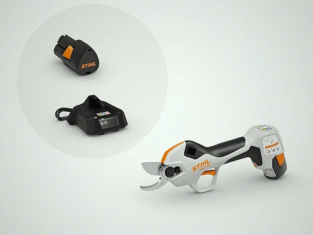 STIHL Akku Astschere ASA 20 / mit Akku AS 2 und Ladegerät AL 1 / VA050116210