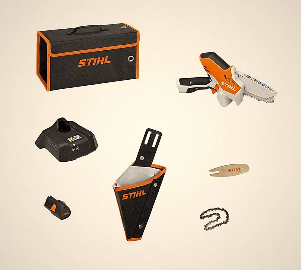 STIHL Akku GEHÖLZSCHNEIDER GTA 26 oder Zubehör Holster Führungsschiene Kette