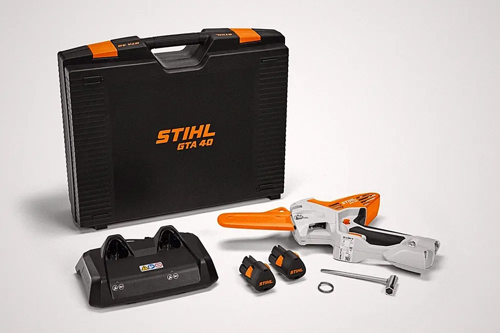 STIHL AKKU-Gehölzschneider GTA 40 AS-System Set. Inkl. 2x Akku und Ladegerät
