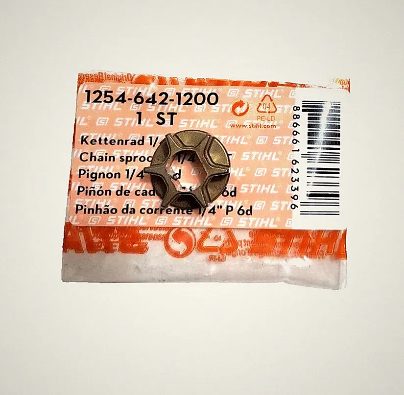Stihl Kettenrad 1/4" Picco 6 Zähne Akku-Kettensäge MSA120, MSA140 Type 1254