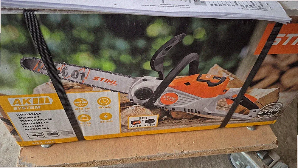 STIHL Kettensäge SET MSA 70 C-B mit Akku AK 10/AK 20 und AL 101 Ladegerät