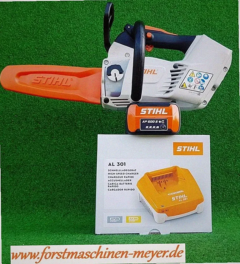 Stihl MSA 161 T aus 2024 + AP 500 S u. AL 301 NEU Akku Motorsäge Kettensäge 6652