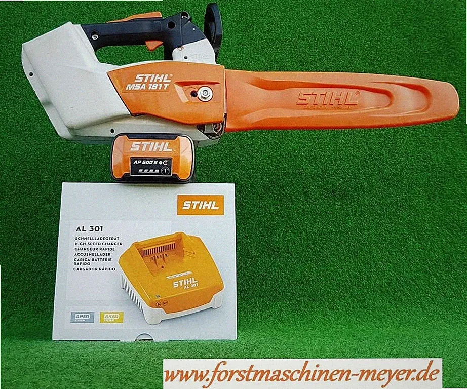 Stihl MSA 161 T aus 2025 + AP 500 S u. AL 301 NEU Akku Motorsäge Kettensäge 6563