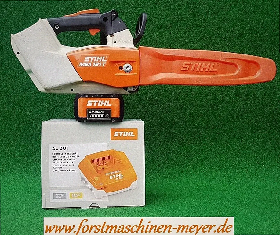 Stihl MSA 161 T mit AP 300 S u. AL 301 NEU Akku Kettensäge 5944