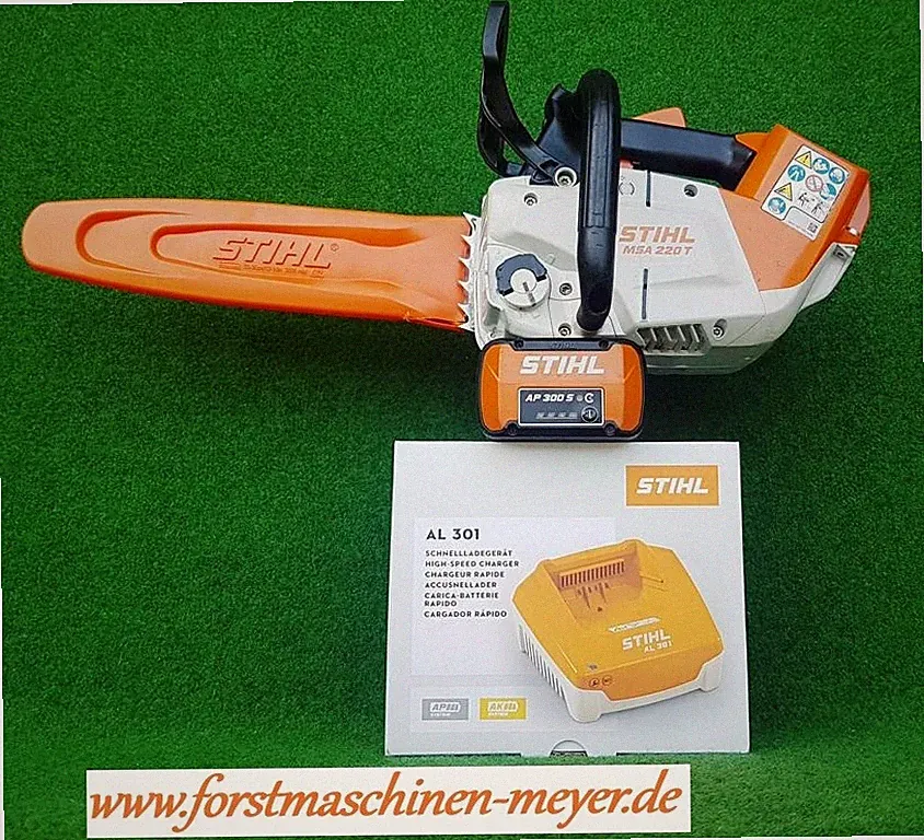 Stihl MSA 220 T aus 2022 + AP 300 S AL 301 Akku Motorsäge Kettensäge 6849