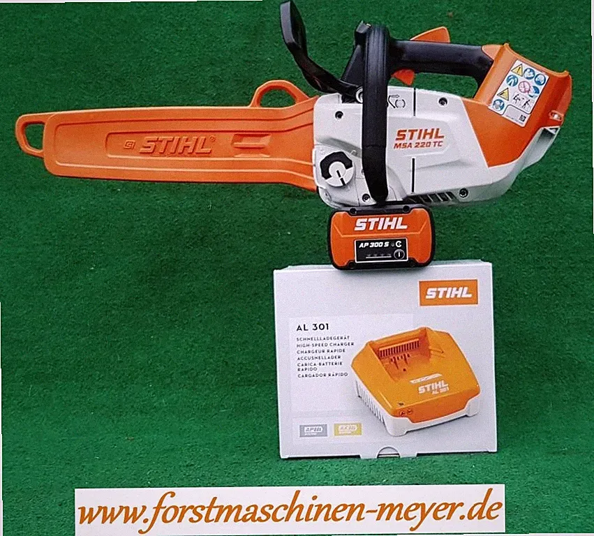 Stihl MSA 220 TC-O + AP 300 S u. AL 301 aus 11/2022 Akku Motorsäge Kettensäge