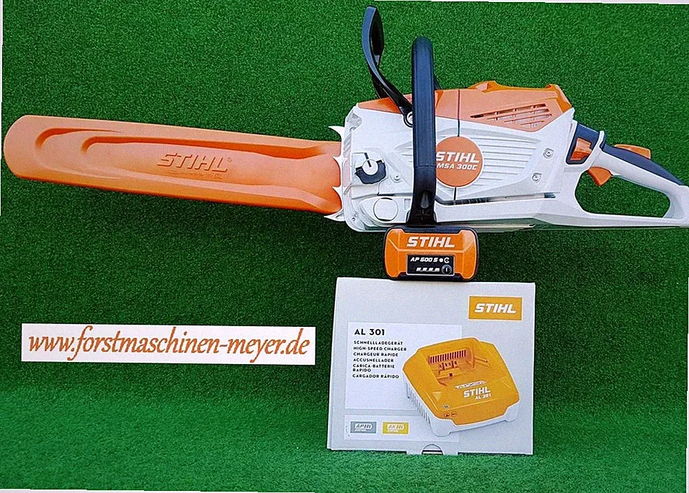 Stihl MSA 300 C aus 03/2024 mit AP 500 S und AL 301 NEU Akku Kettensäge 6929