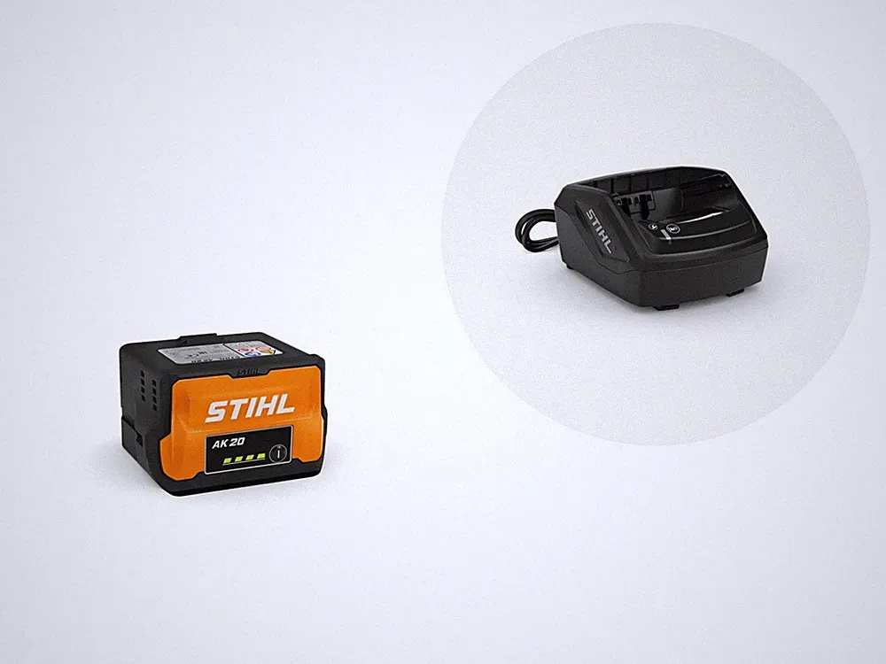 STIHL Starter Sets mit Akku und Ladegerät AK10 / AK 20 / AK 30S