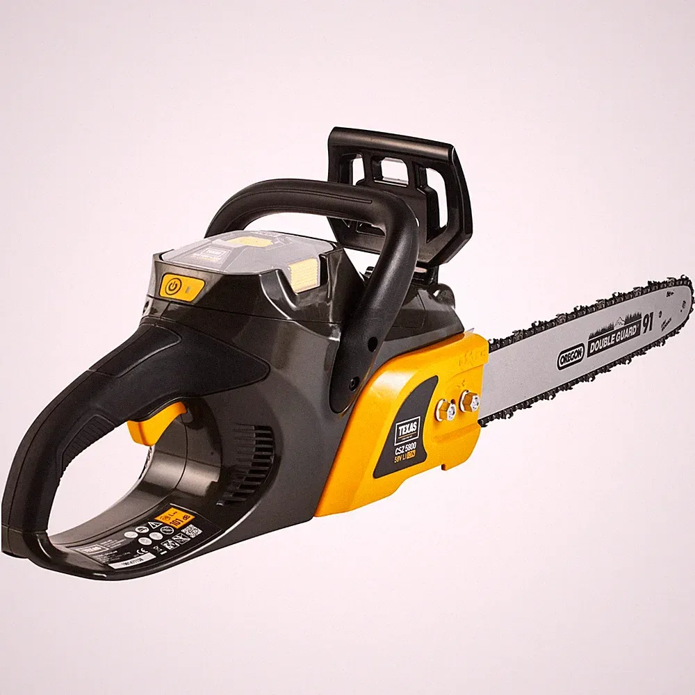 TEXAS Akku Kettensäge Motorsäge CSZ 5800 (Solo) 58V 45cm Schwertlänge 90070047