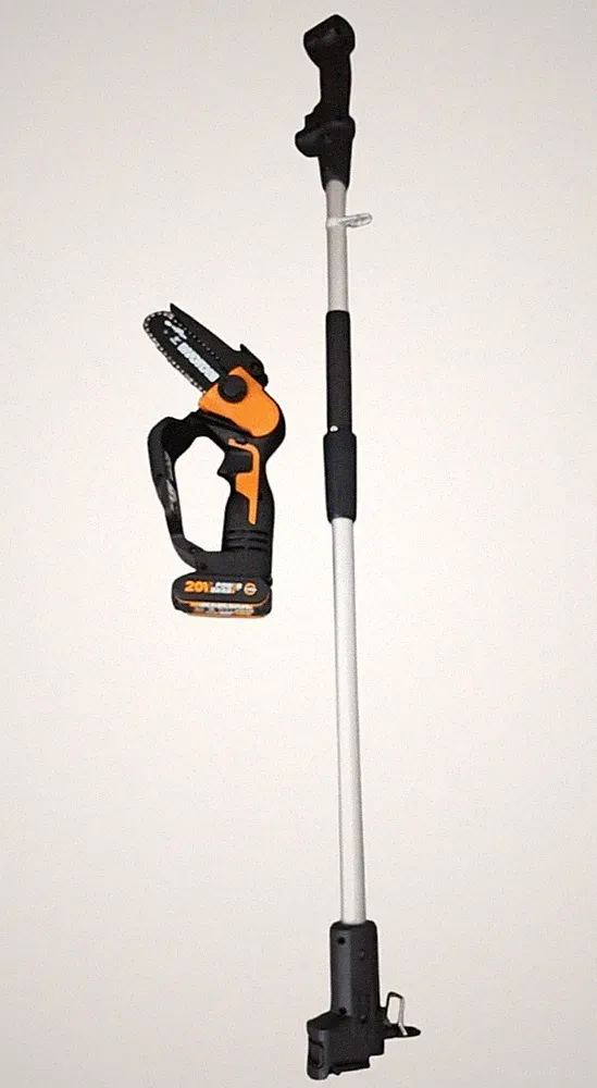 WORX PowerShare Mini-Kettensäge Hochentaster 20V WG324E.1 125cm Verlängerung