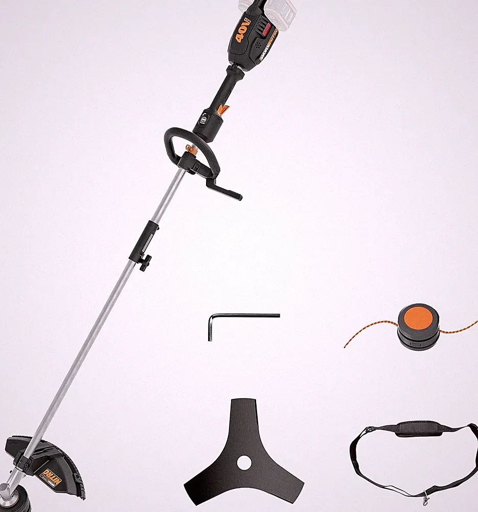 Worx WG186E.92 Akku-Rasentrimmer, 2x20 V, 38 cm, NITRO PowerShare