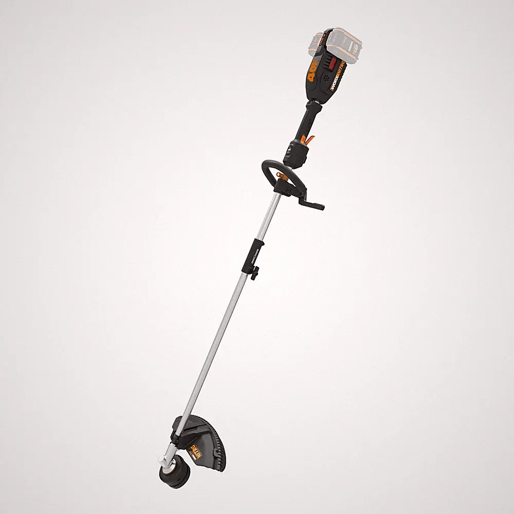 WORX WG186E.92 Akku Rasentrimmer 40V (2x 20V) Freischneider Motorsense 38/ 25 cm