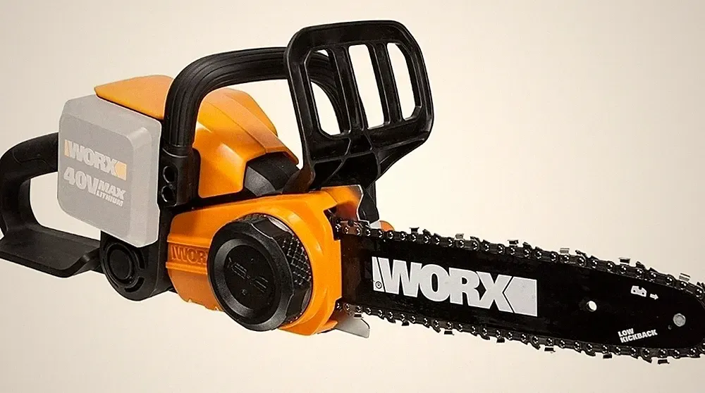 Worx WG368E.9 40V Akku Kettensäge, 30 cm Schnittlänge, Ohne Akku Und Ladegerät