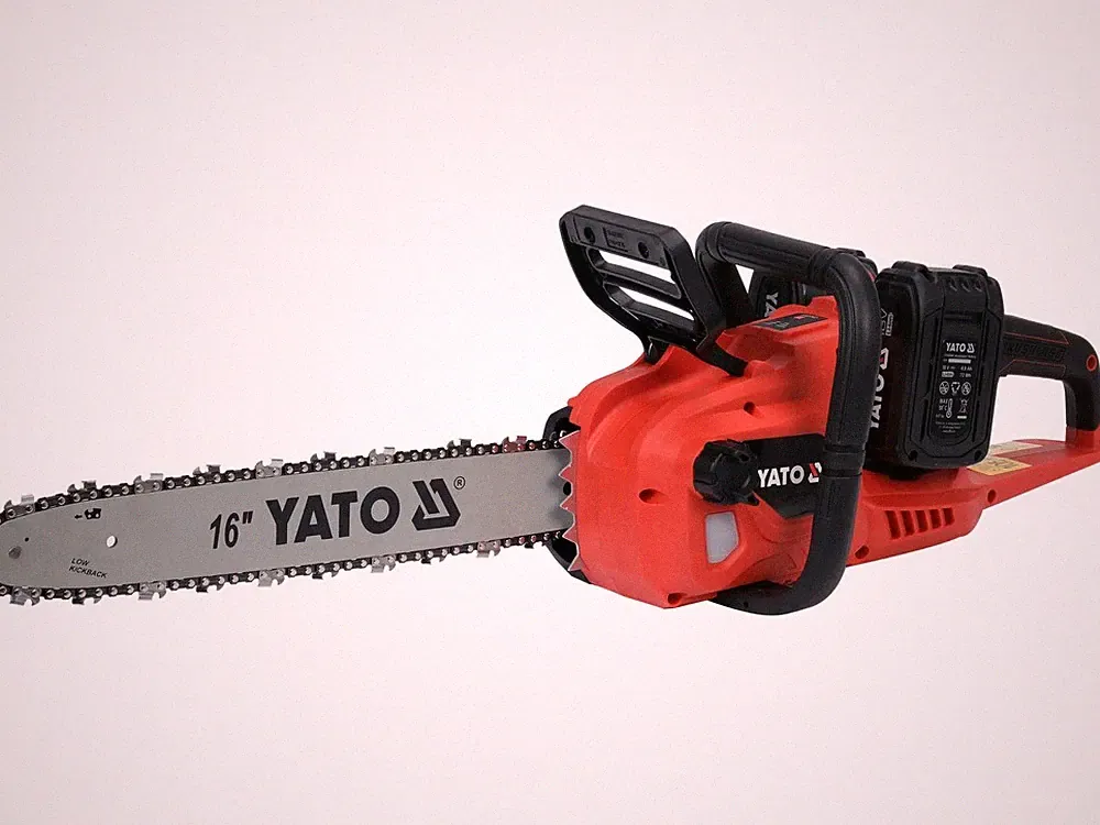 Yato Akku Kettensäge 18V 16" Inkl 2X4Ah Akku U. Ladegerät YT-828131